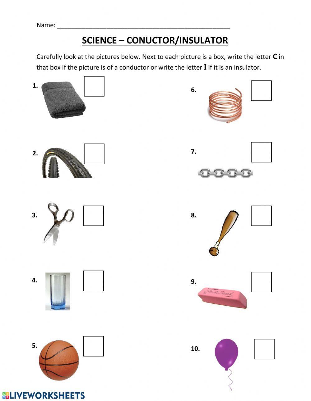 Conductors vs. Insulators | Patrilee McPhee-Hield |