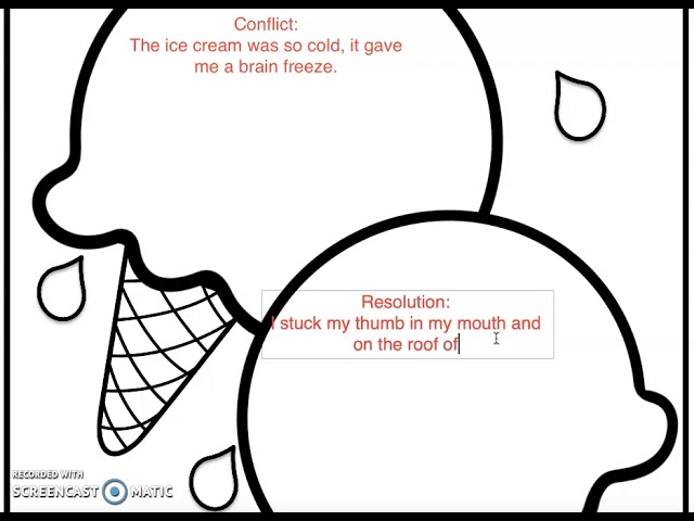 Cause and Effect, Conflict and Resolution Worksheet