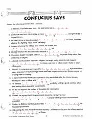 Confucius Day | edHelper