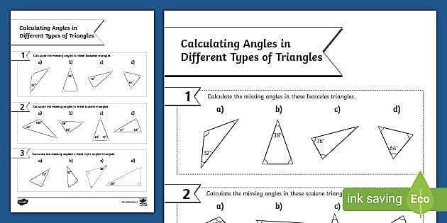 Similar Triangles Activity Worksheet | Primary | Twinkl