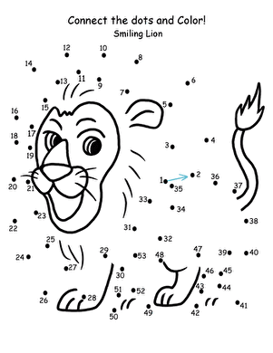 connect dots worksheet