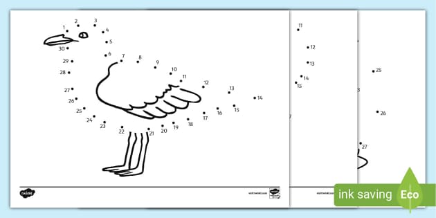 ? Dot to Dot - Connect the Dots with Numbers 1 to 30