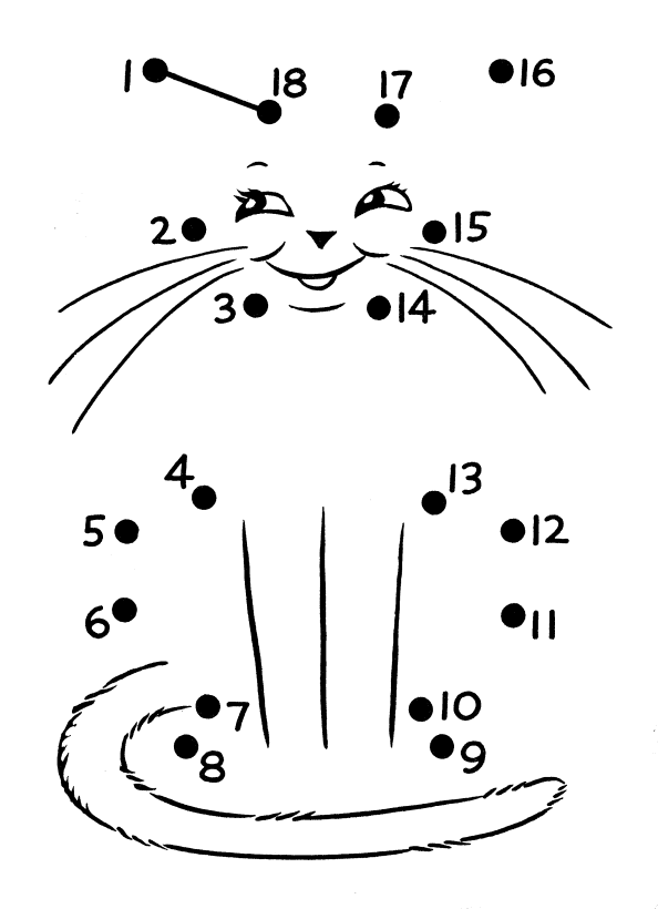 Bluebonkers: Dot to Dot coloring pages - up to 20 Dots - 9