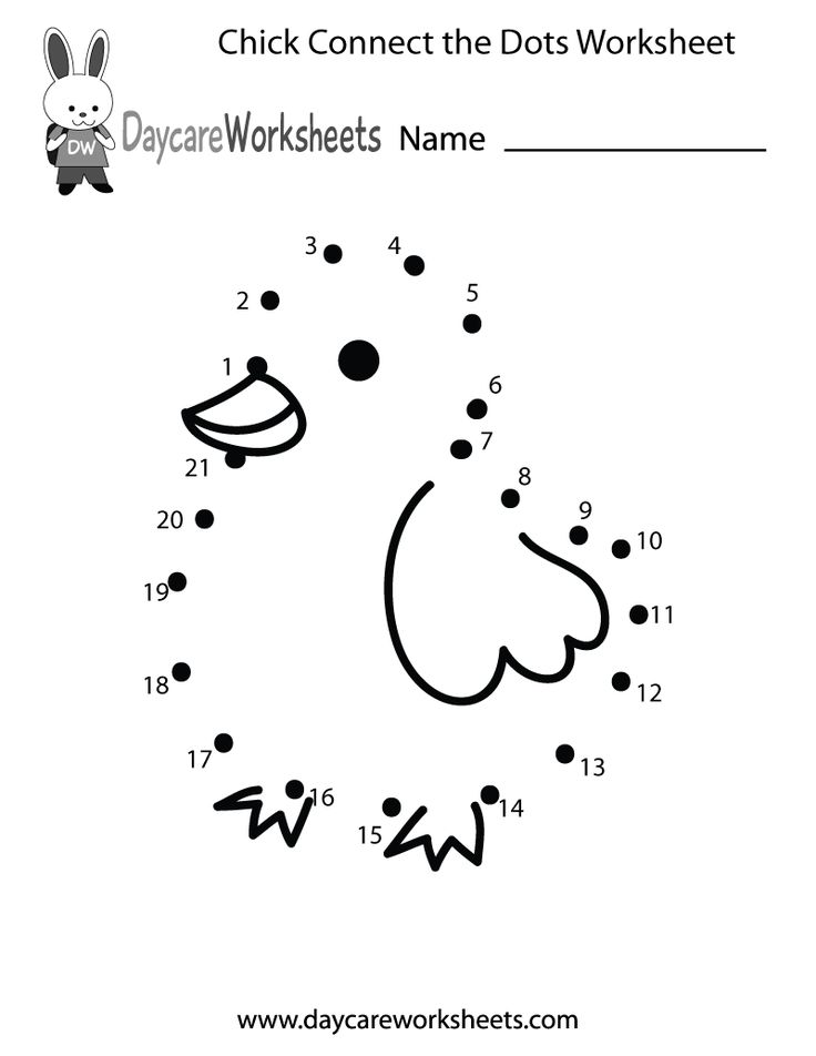 connect the dot worksheet for preschoolers