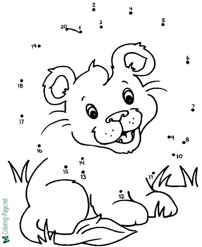 connect the dot worksheet for preschoolers