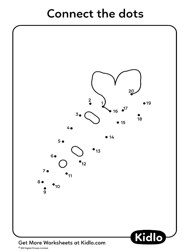 connect the dot worksheet