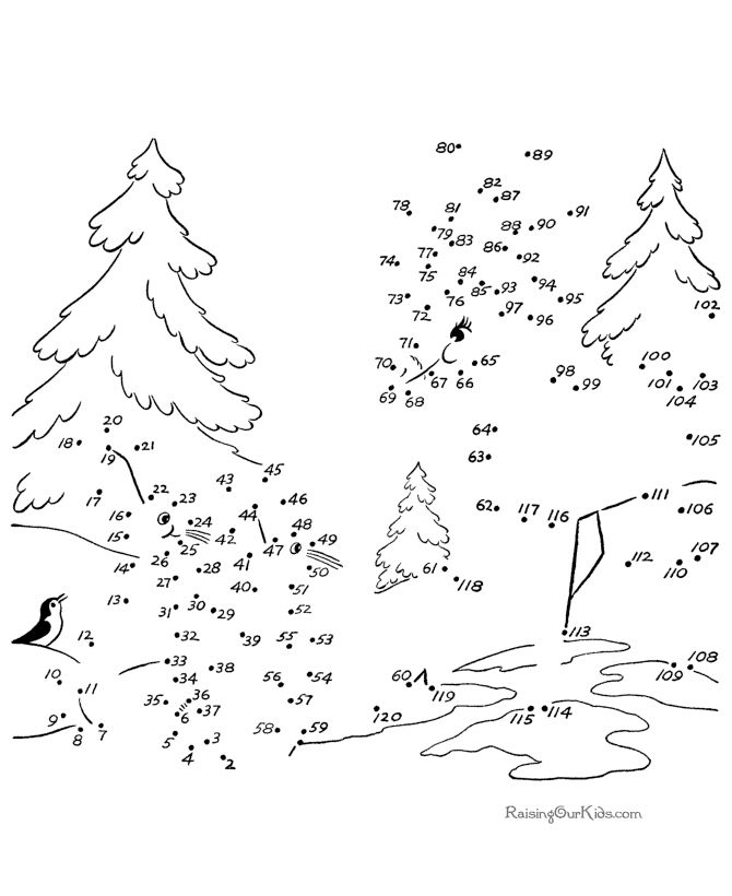 connect the dots for 2nd grade