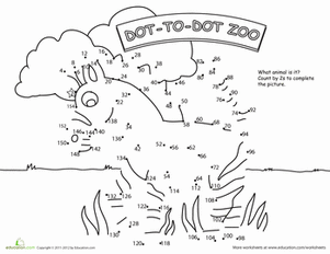 connect the dots for 2nd grade