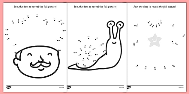 connect the dots worksheet for middle school