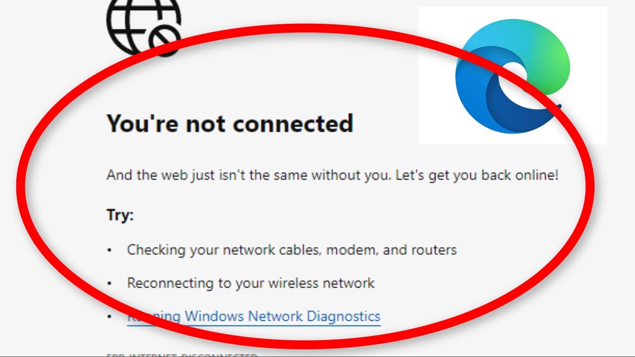 How To Fix Not Connected Connections Are Available Error
