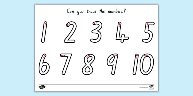 conservation of numbers worksheet