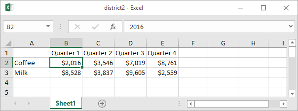 Consolidate Data in Excel (In Easy Steps)