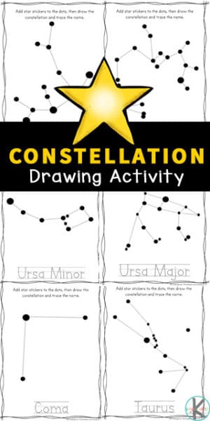 constellations for kids worksheet