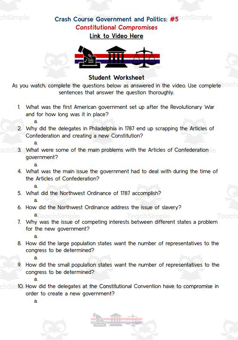 Constitution Day Count and Graph Worksheet Teach Starter Worksheets
