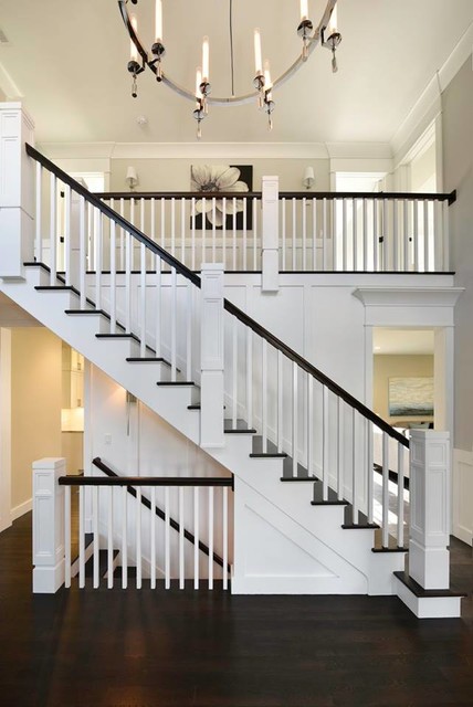 New Construction, Glencoe IL - Transitional - Staircase - Chicago ...
