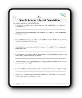 Money And Consumer Math Worksheets pdf | Math Champions