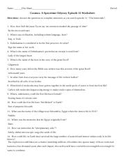 contact movie worksheet
