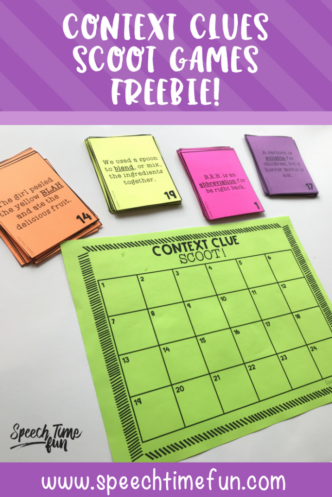Where To Start When Working on Context Clues in Speech
