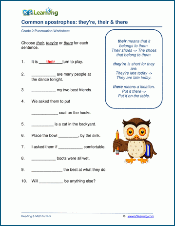 contraction practice worksheet