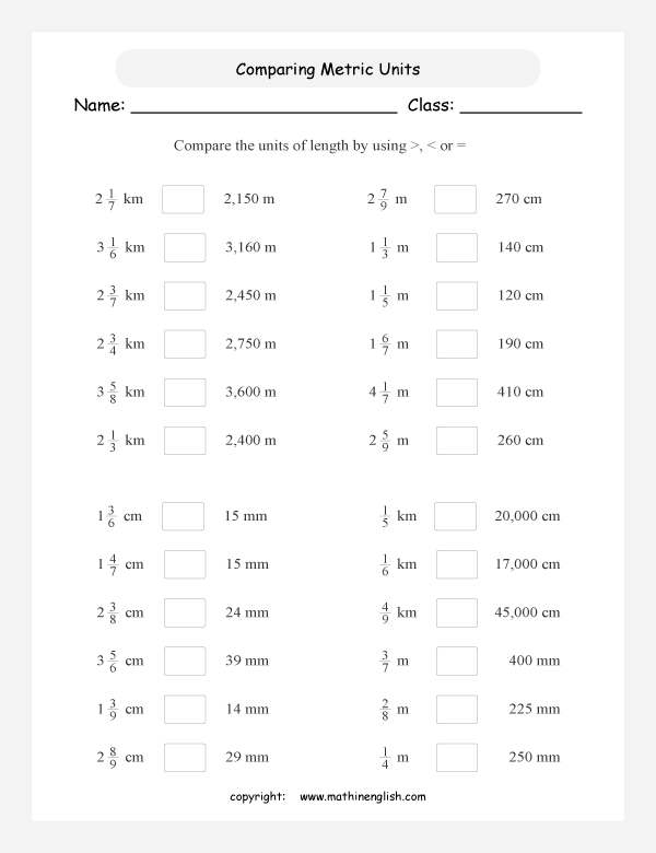 Printable primary math worksheet for math grades 1 to 6 based on ...