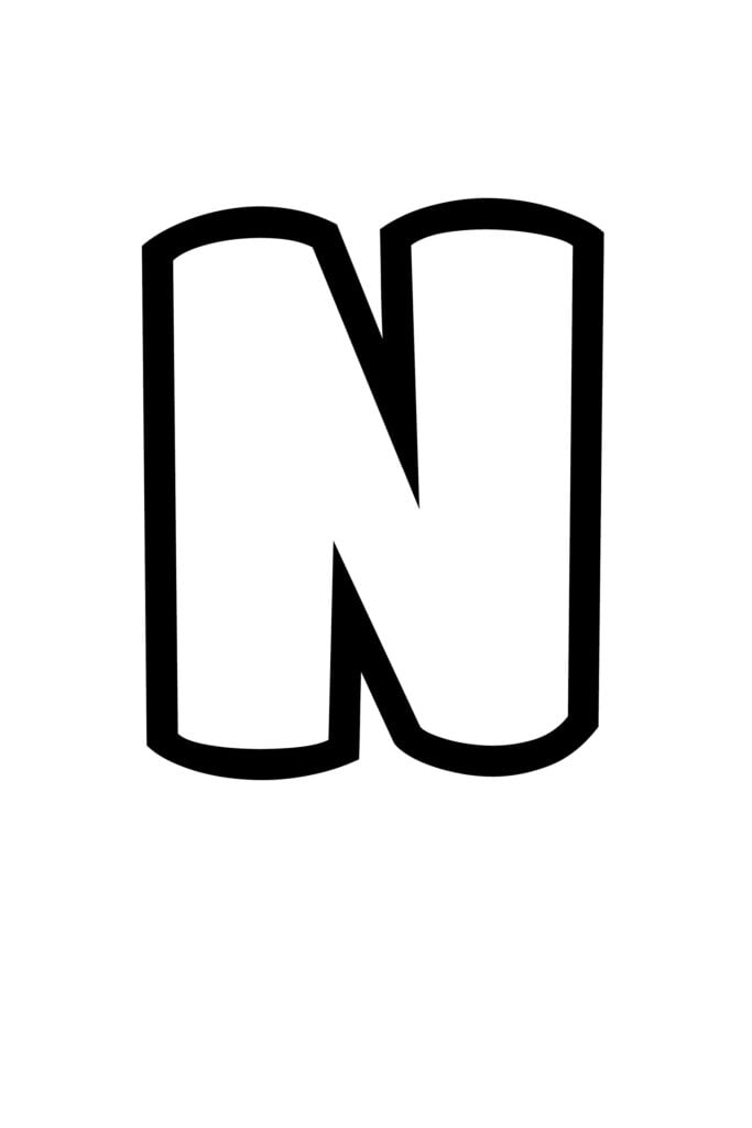 cool printable letter stencils
