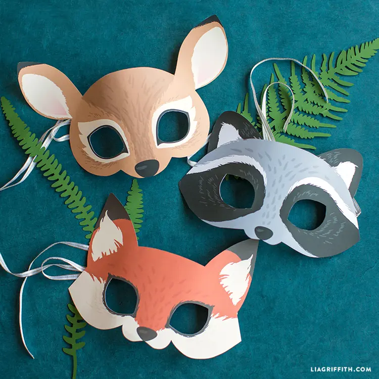 coolest printable animal masks
