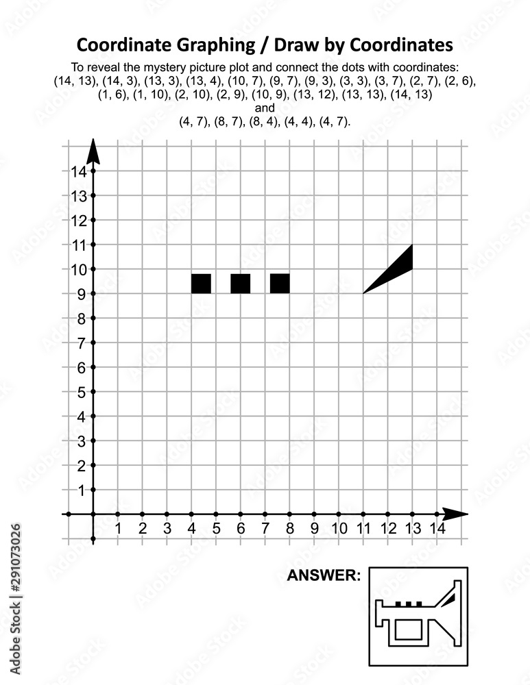 coordinate plane connect dots worksheet