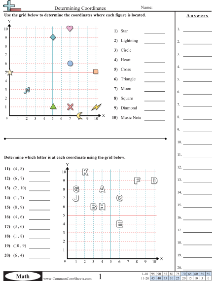 Grid Worksheets | Free - Distance Learning, worksheets and more ...