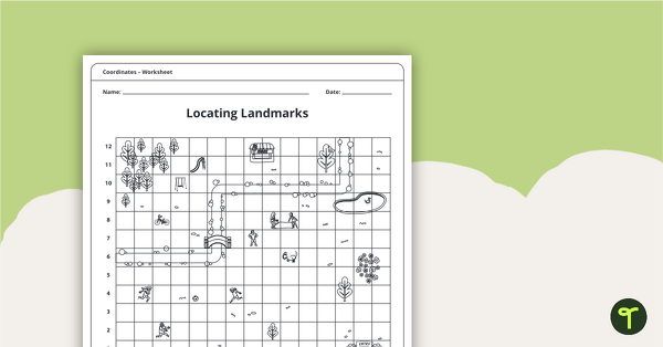 Coordinates Worksheet Pack | Teach Starter