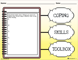 coping skills worksheet