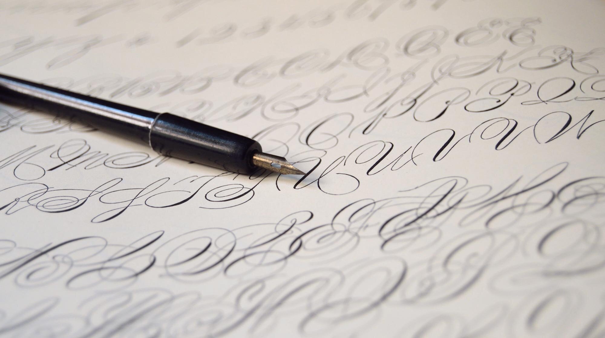 copperplate calligraphy worksheet
