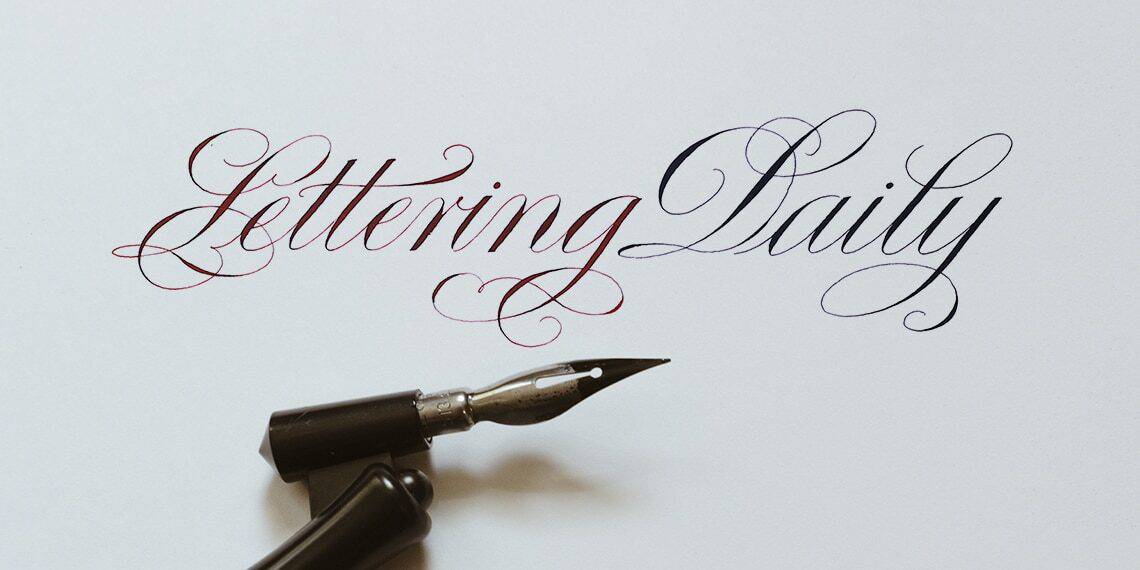 How To Do Copperplate Calligraphy (+FREE Worksheets) | Lettering Daily