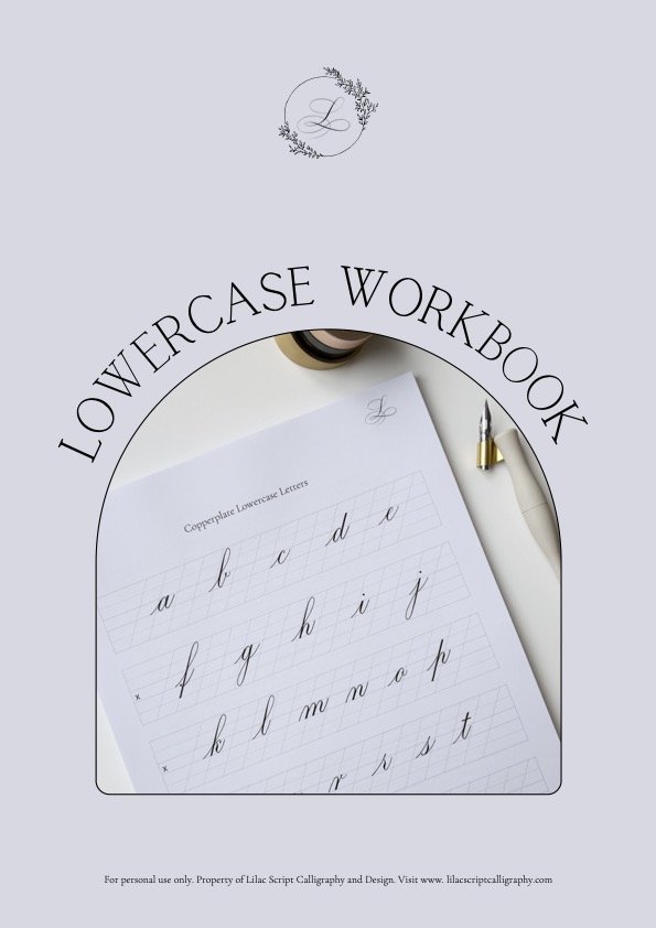 Calligraphy Worksheets and Other Resources | Lilac Script ...