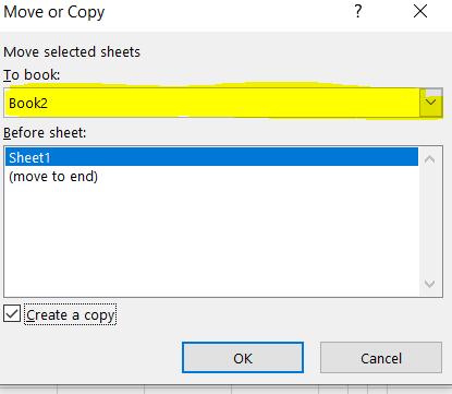 copy a worksheet to another workbook