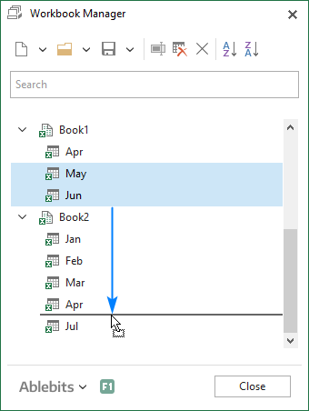 copy worksheet to another workbook