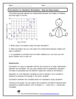 Correlation Vs Causation Worksheet - Fill and Sign Printable ...