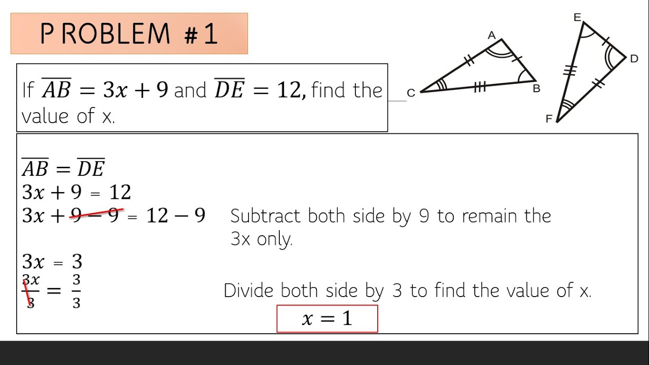 corresponding parts of congruent figures worksheet