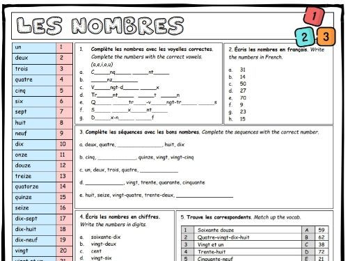 counting 1 to 100 worksheet