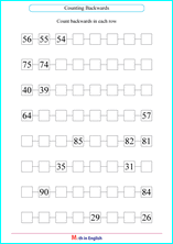 Counting whole numbers, odd and even, ordinal math worksheets for ...