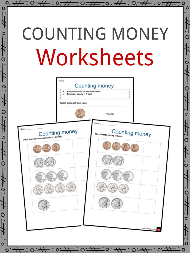 Counting Money Worksheets | Important Coins &  Bills Summary