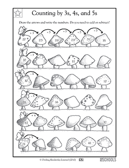 counting by 3s worksheet