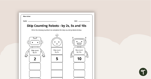 counting by 5s and 10s worksheet