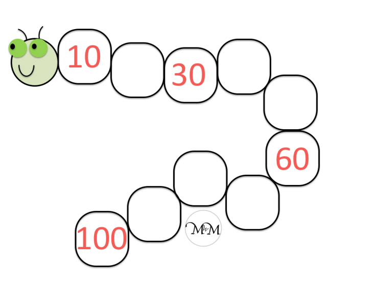 counting by tens worksheet
