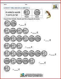 Counting Money Worksheets 1st Grade