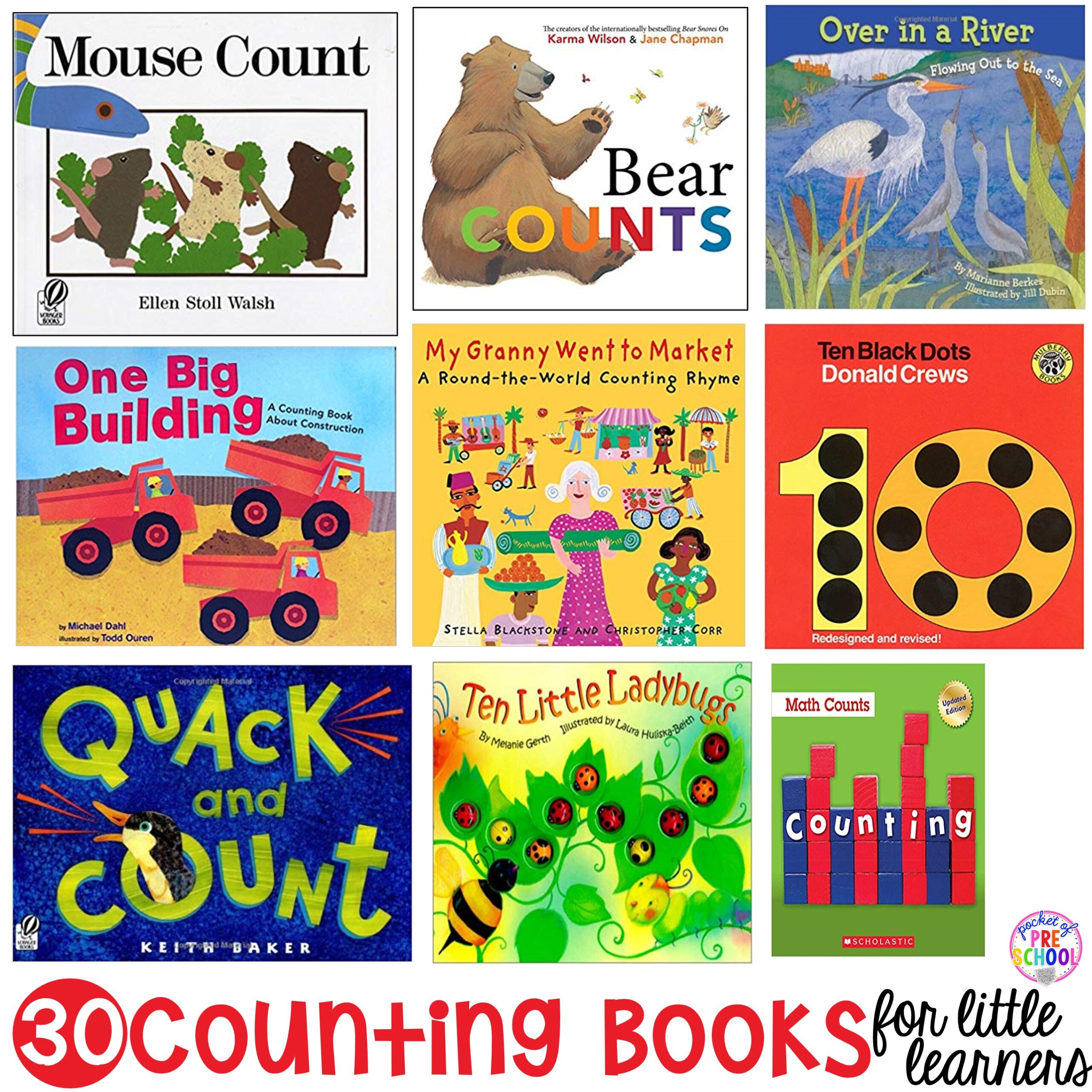 Preschool Counting Worksheets - Preschool Mom
