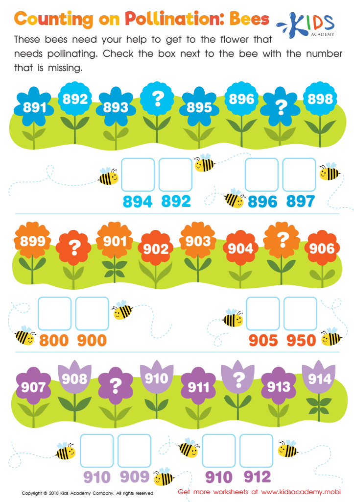 counting plants worksheet