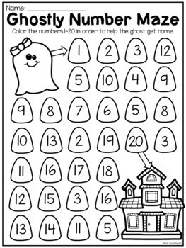 Kindergarten Numbers to 20 Worksheet Pack by My Teaching Pal | TPT