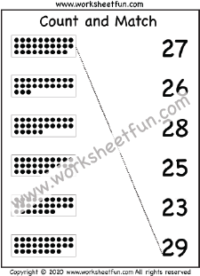 counting to 30 worksheet
