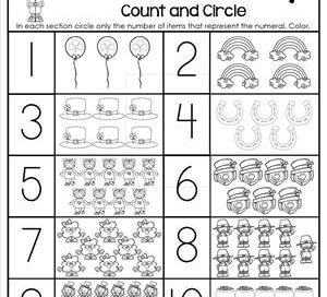 St Patricks Day Worksheets for Kindergarten | A Wellspring of ...