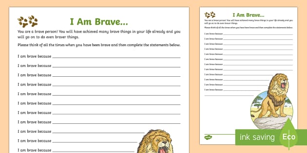 Under the Sea | Abstract Noun Courage  